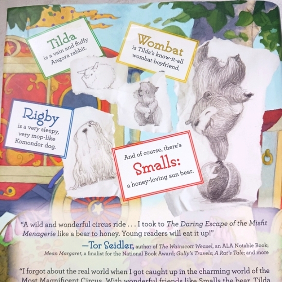 "The Daring Escape Of The Misfit Menagerie" Jacqueline Resnick, Children's Book - Picture 15 of 16